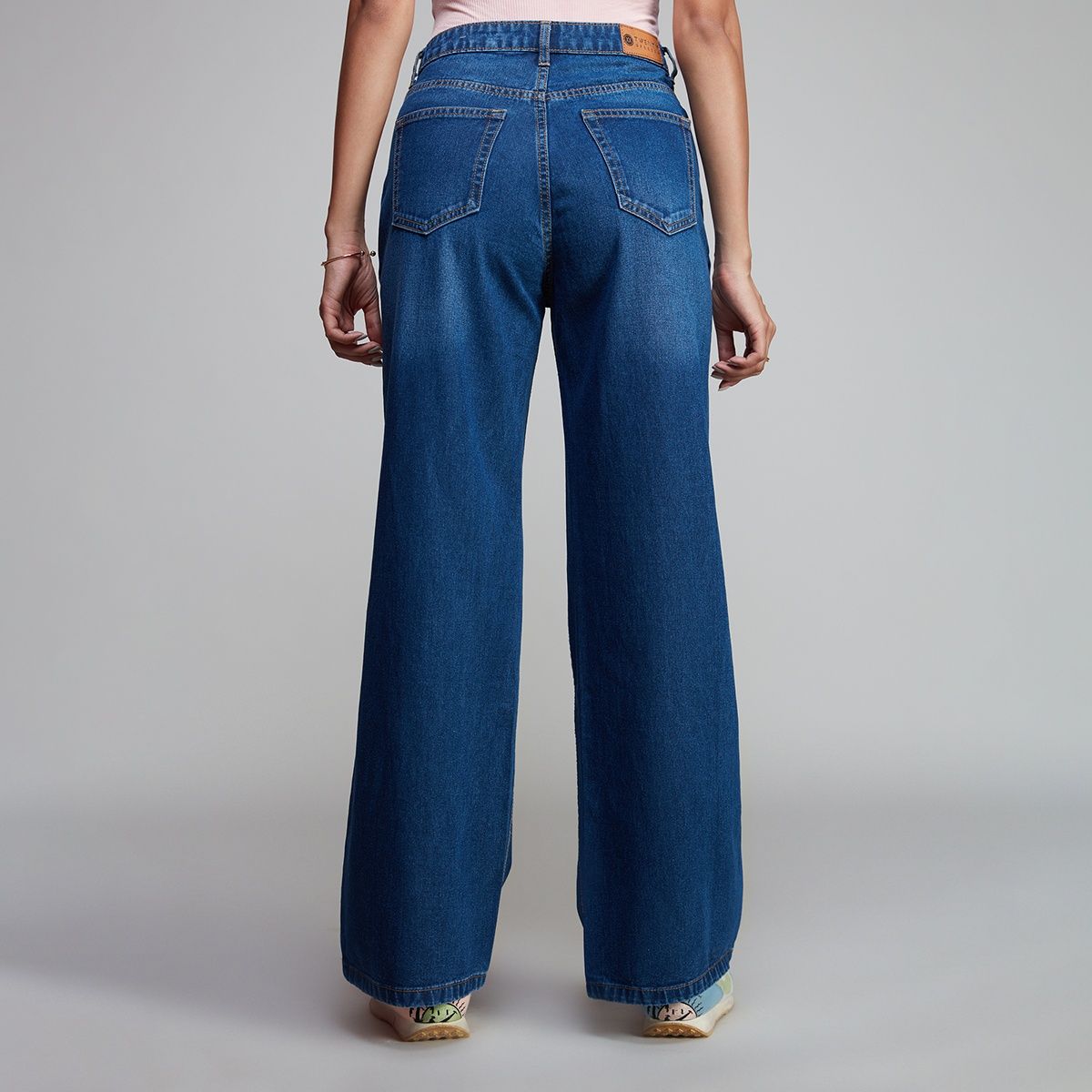 Mens Flare Jeans, Streetwear Patchwork Wide Leg Denim Pants, Hip Hop Style  Heavy Wash Blue Slim Fit Jeans For Men From Dongguan_ss, $44.17 | DHgate.Com